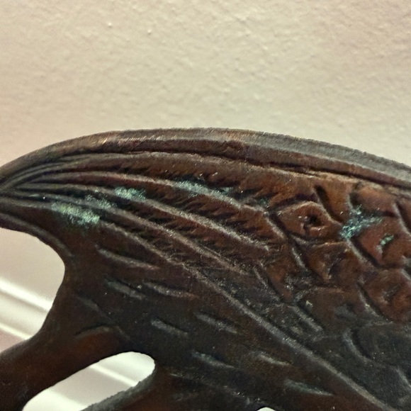 1950s Cranes Bonsai Tree of Life Brass Wall Art - Picture 4 of 6